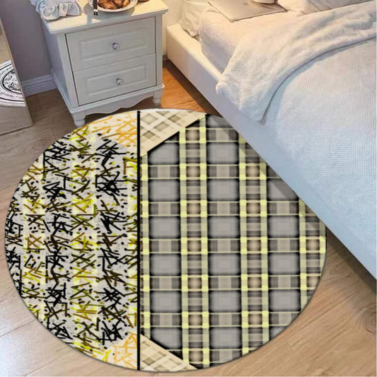Patchwork Foldable round mat