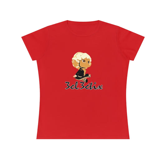 Branded Ladies' Premium Cotton T-Shirt