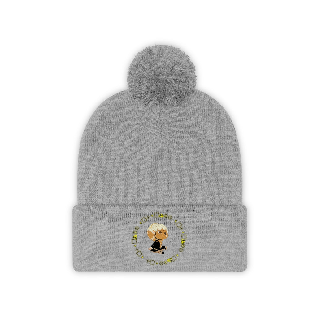 Logo Pom Pom Beanie