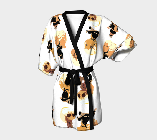 branded Kimono