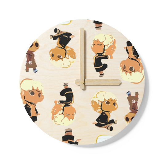 Branded Wooden Wall Clock