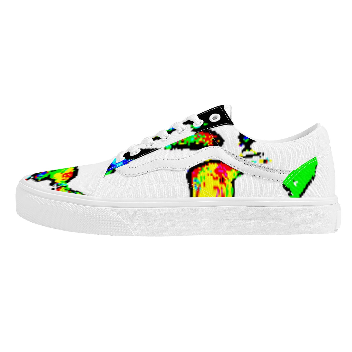 Painted Money Low Top Flat Sneaker