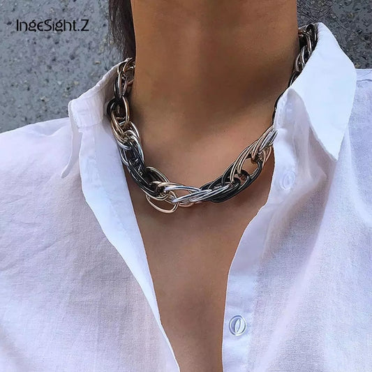 IngeSight.Z Twisted Choker Necklace