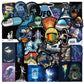 10/30/50PCS Outer Space Astronaut Skateboard Stickers