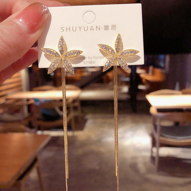 Yuedane Glossy Arc  Earrings