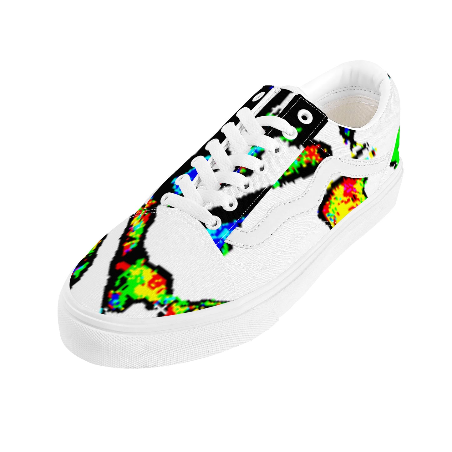 Painted Money Low Top Flat Sneaker