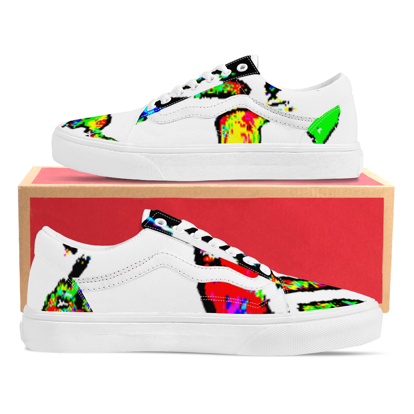 Painted Money Low Top Flat Sneaker