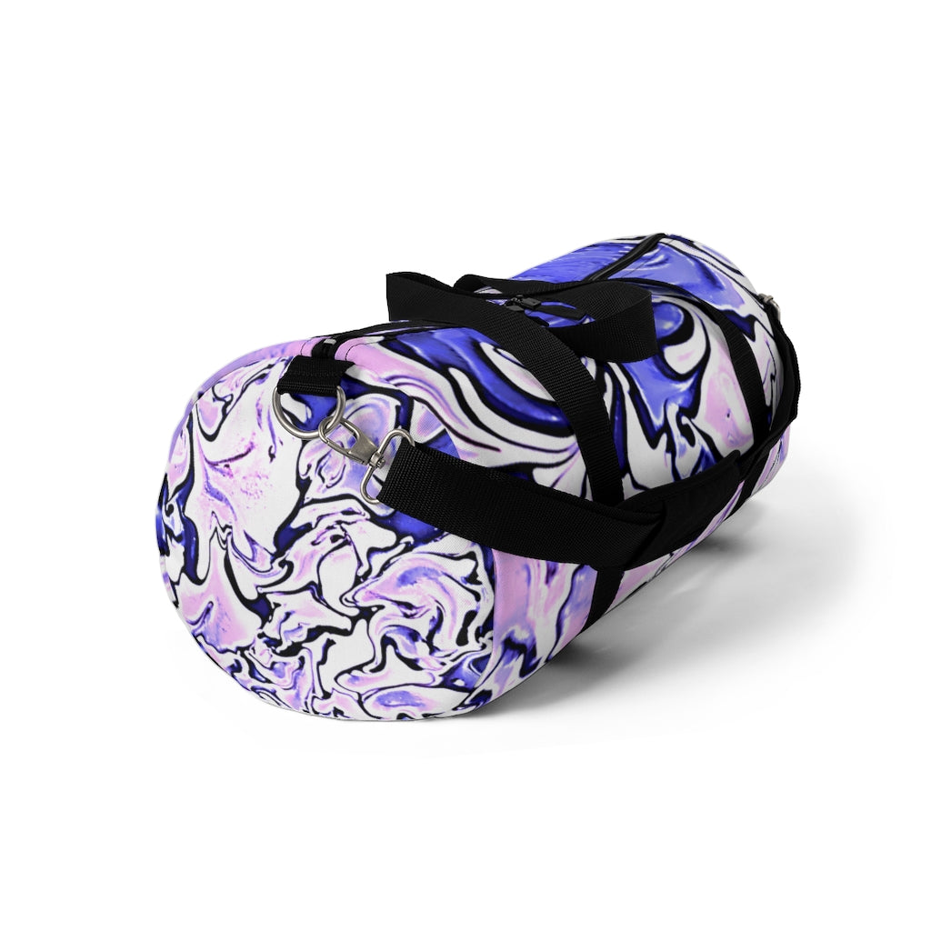 CDEJ Purple Marble Duffel Bag