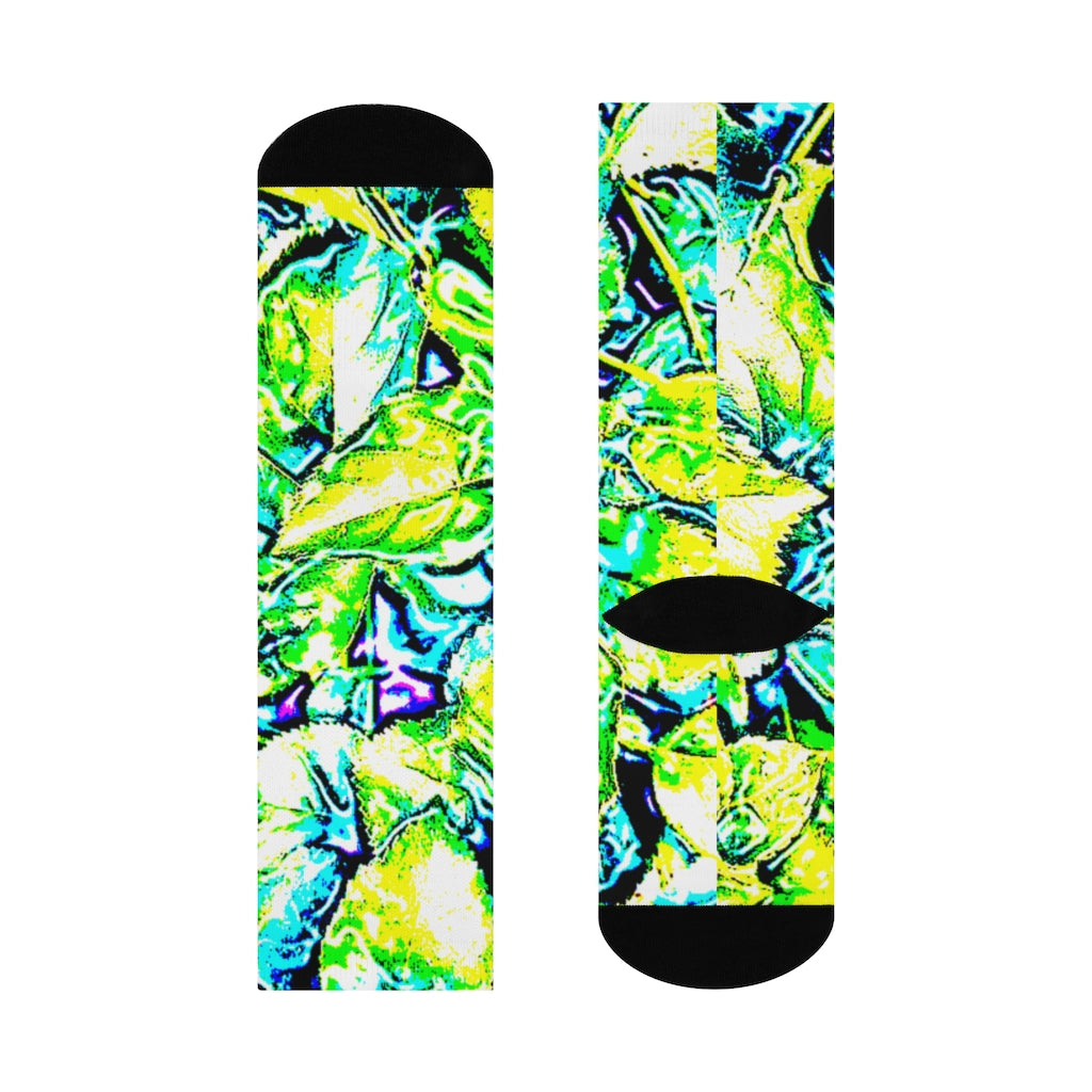 Neon DTG Crew Socks