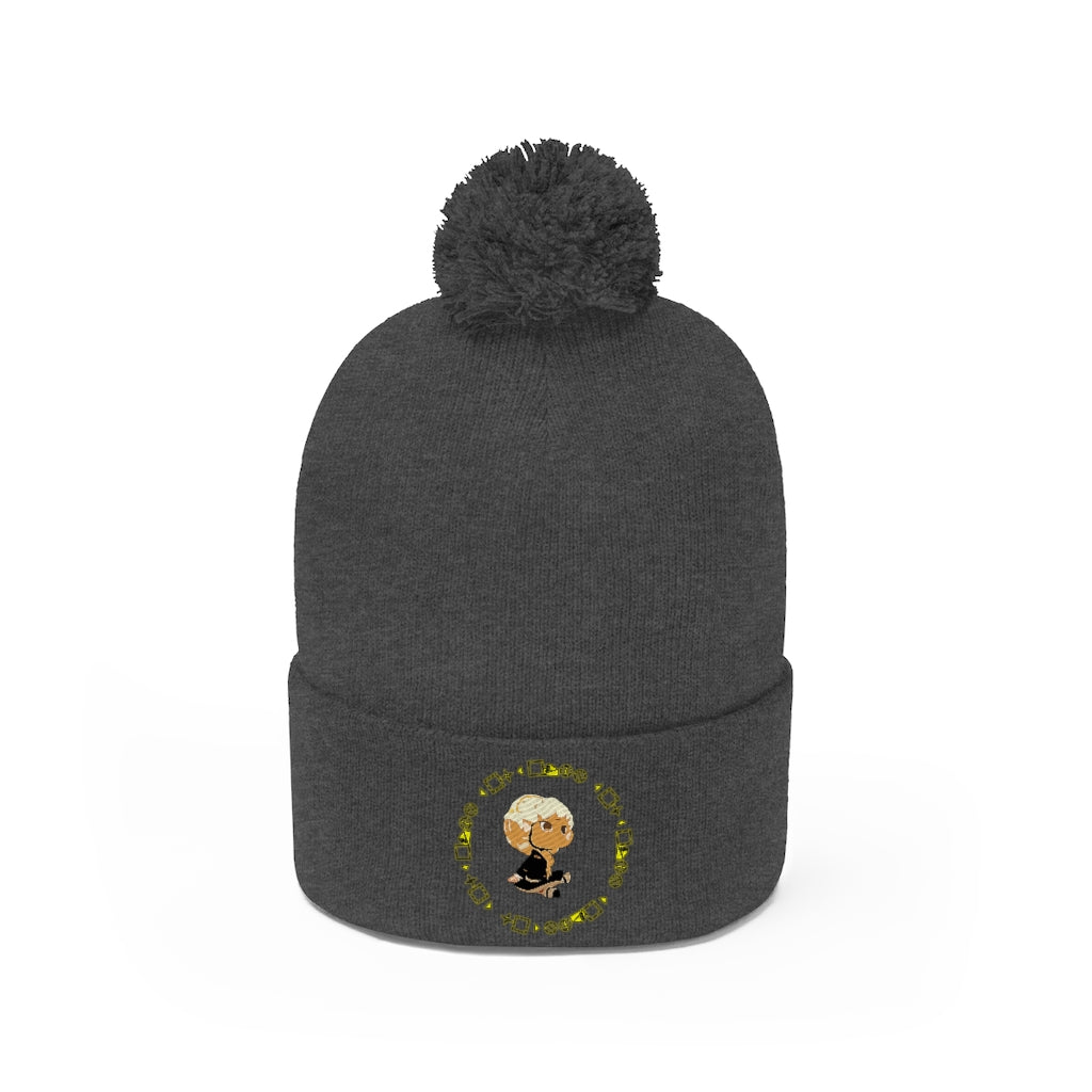 Logo Pom Pom Beanie