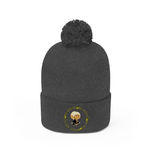 Logo Pom Pom Beanie