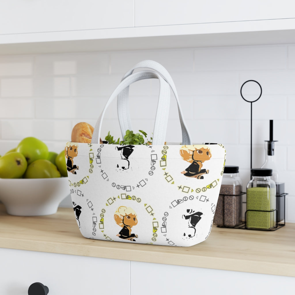 Branded Pattern Soft Picnic Bag