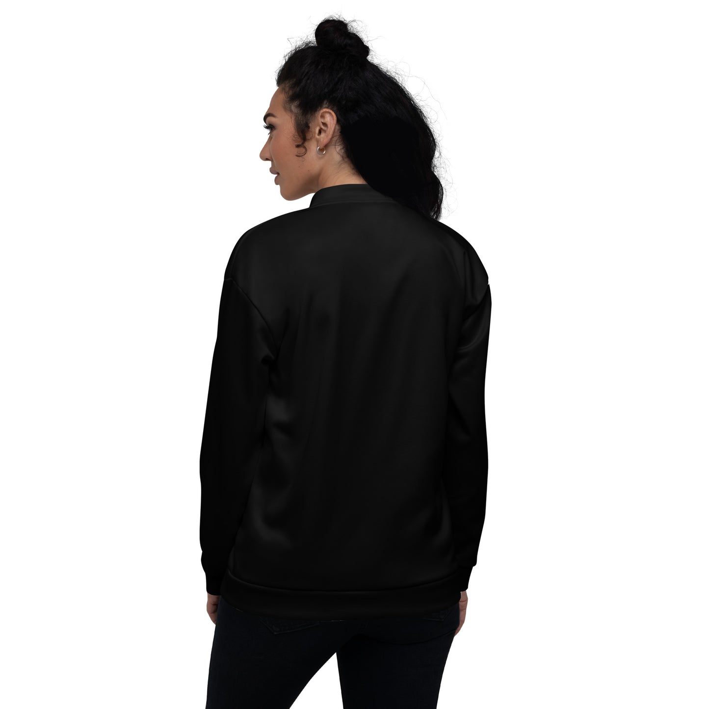 Graphic "Fabulous Nerd" Unisex Bomber Jacket