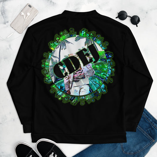 CDEJ Graphic Unisex Bomber Jacket