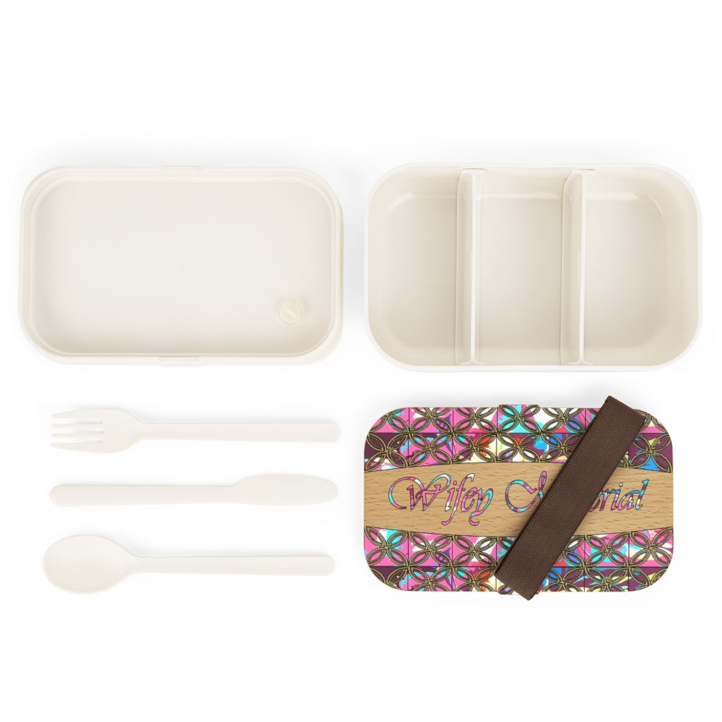 Graphic "Wifey" Bento Lunch Box