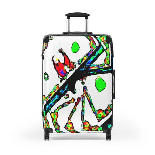 Painted Money Suitcases
