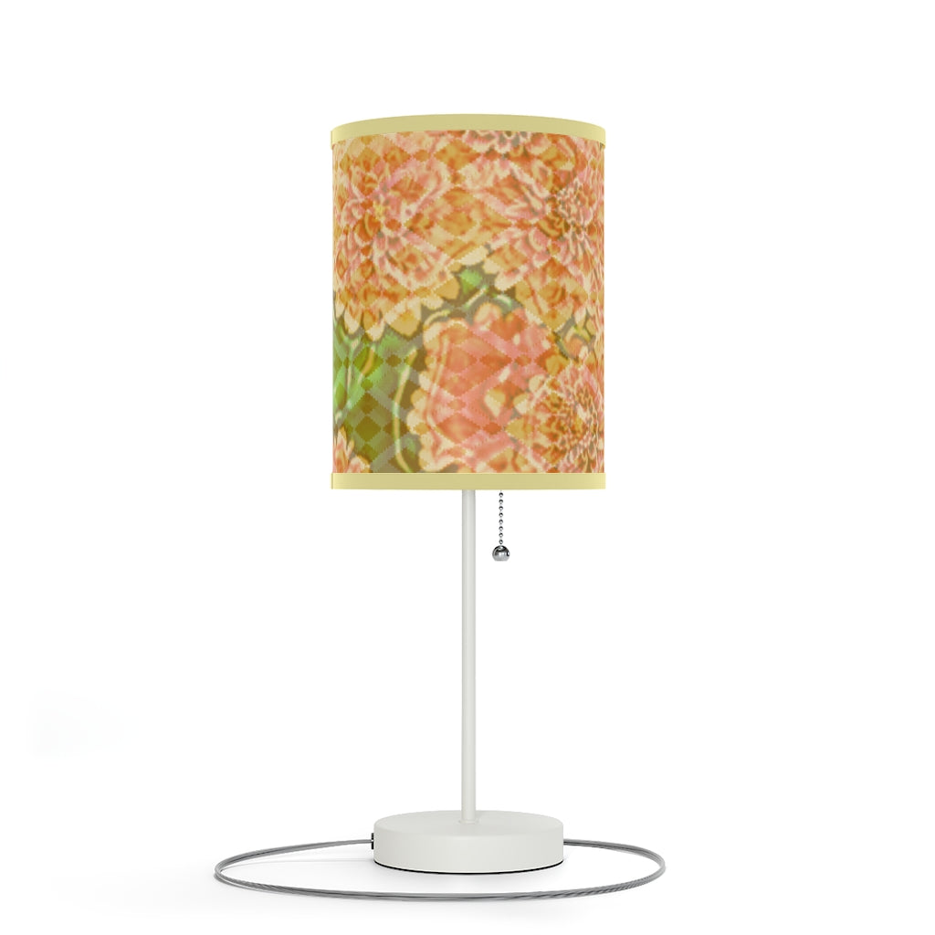 Floral Lamp on a Stand, US|CA plug