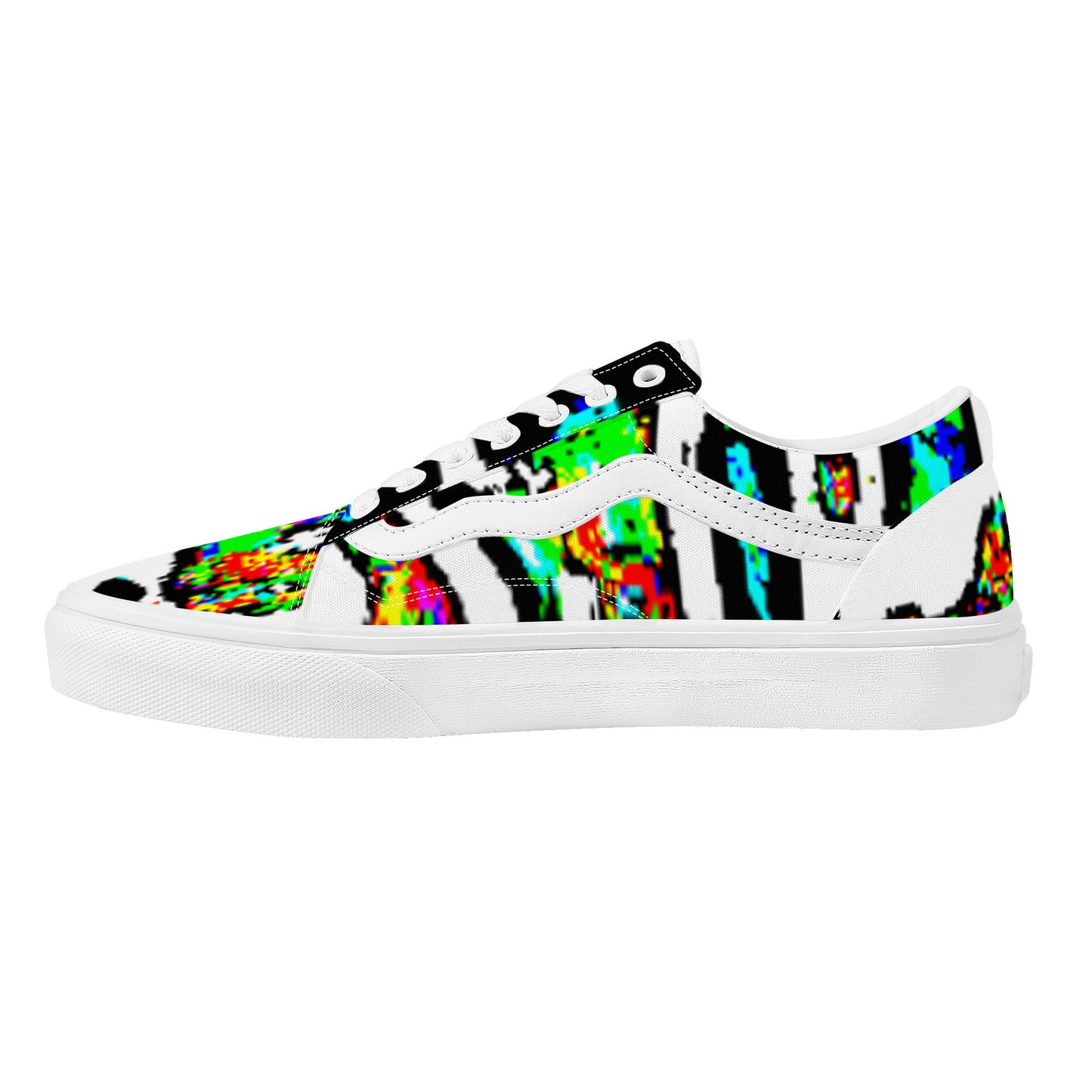 Painted Money Low Top Flat Sneaker