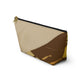 Brown Accessory Pouch w T-bottom