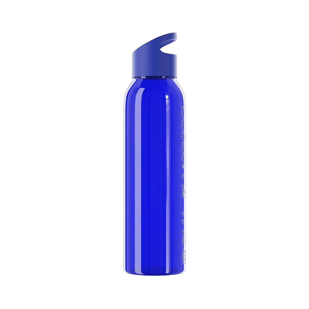 Graphic Born Irritated Sky Water Bottle