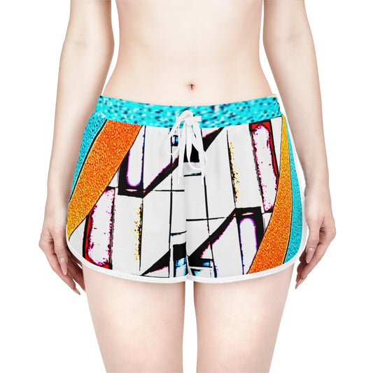 Copy of Multi-Stripped Women's Relaxed Shorts (AOP)