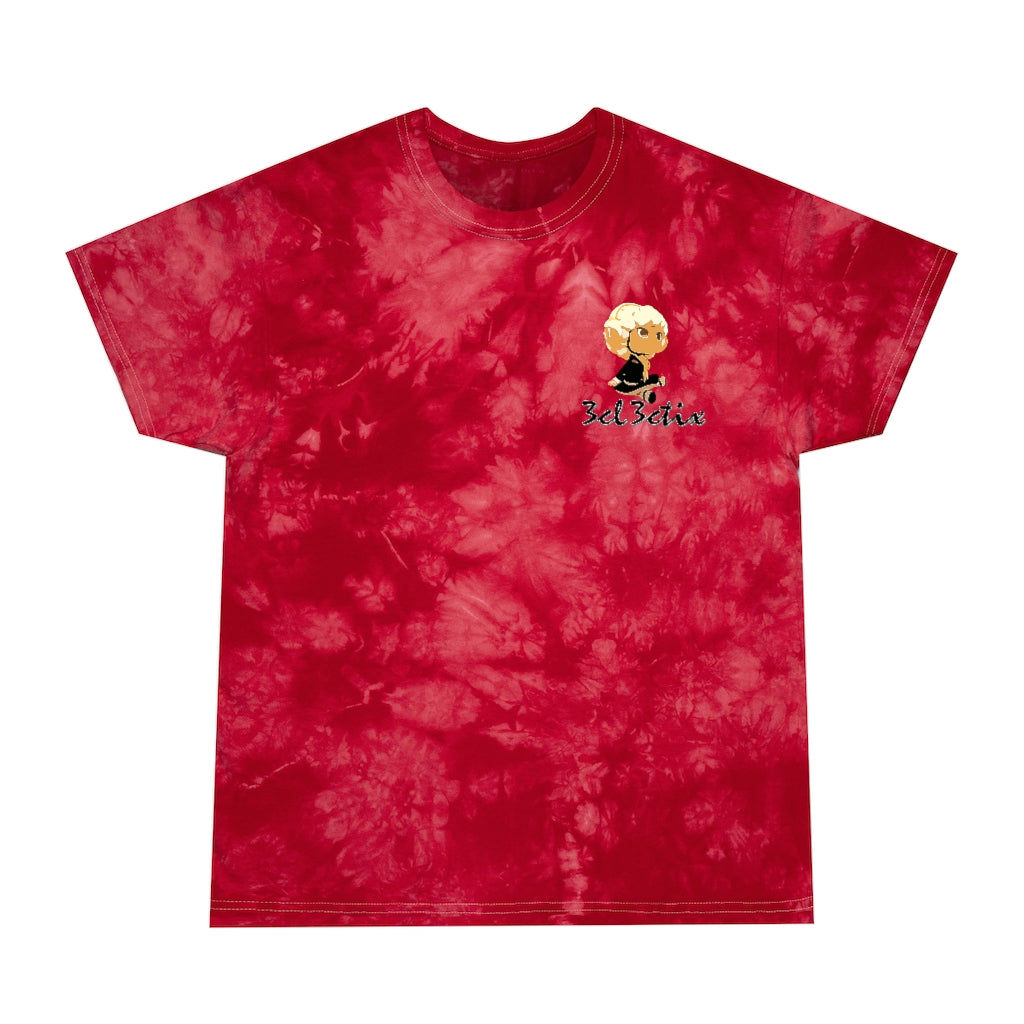 Branded Tie-Dye Tee, Crystal