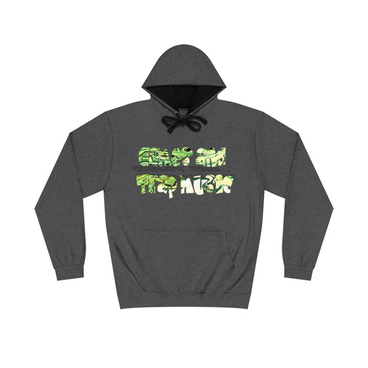 Graphic "Games and Trap Music" Unisex Varsity Hoodie