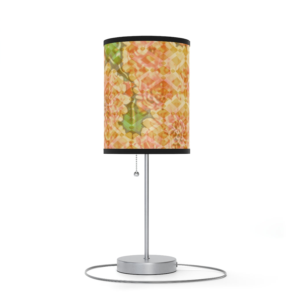 Floral Lamp on a Stand, US|CA plug