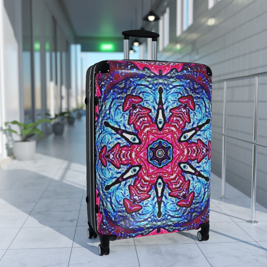 Multi-Colored Suitcases