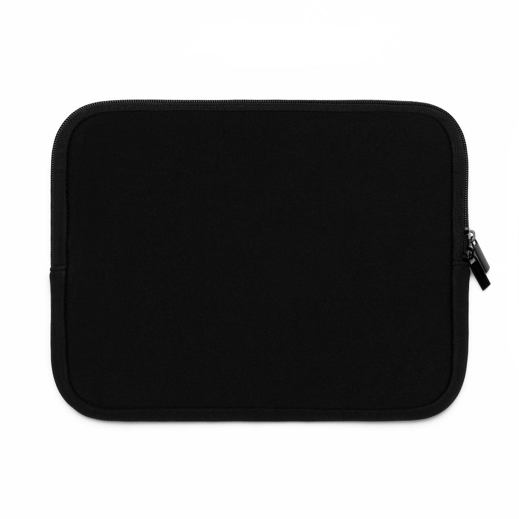 Logo Patterned Laptop Sleeve