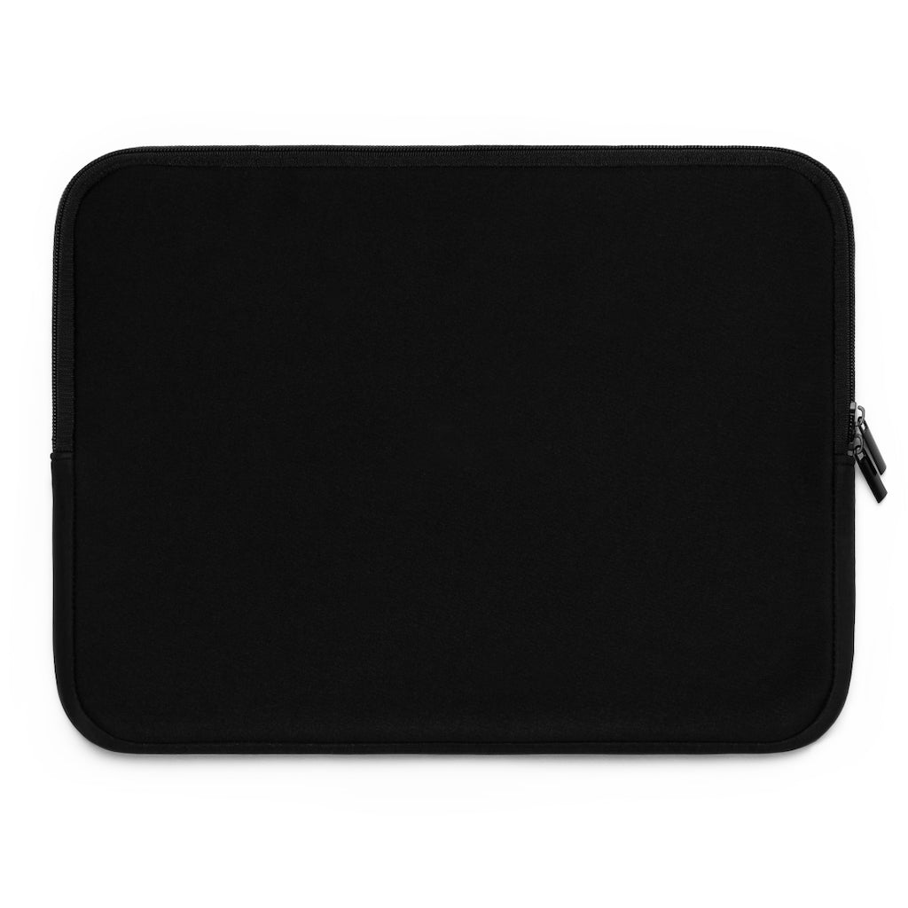 Logo Patterned Laptop Sleeve