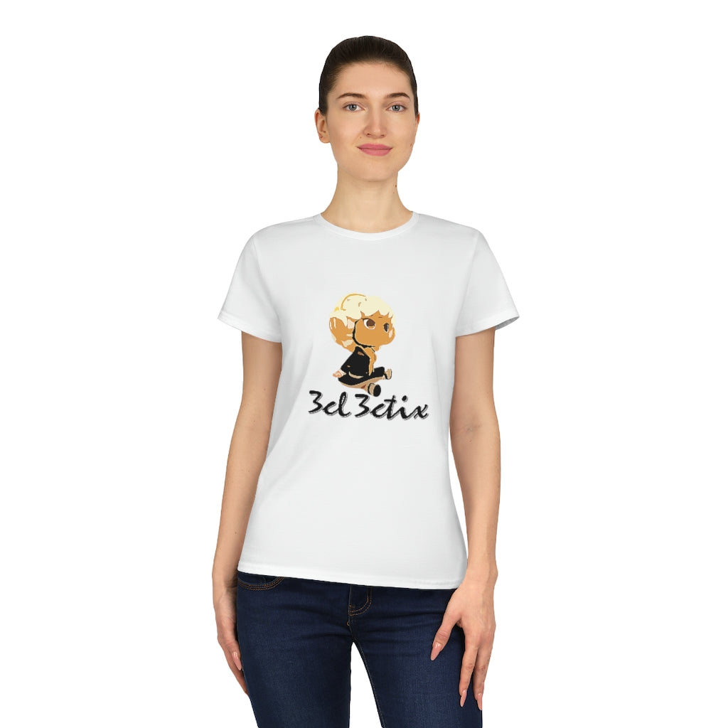 Branded Ladies' Premium Cotton T-Shirt