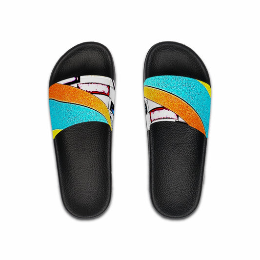 Abstract Men's Slide Sandals