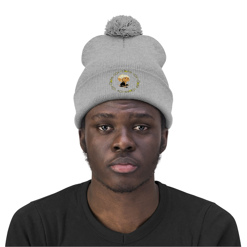 Logo Pom Pom Beanie