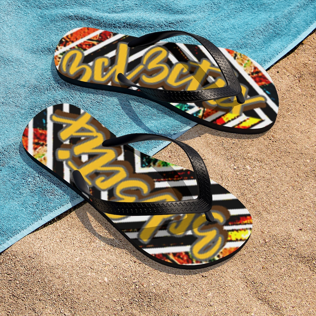 Branded Unisex Flip-Flops