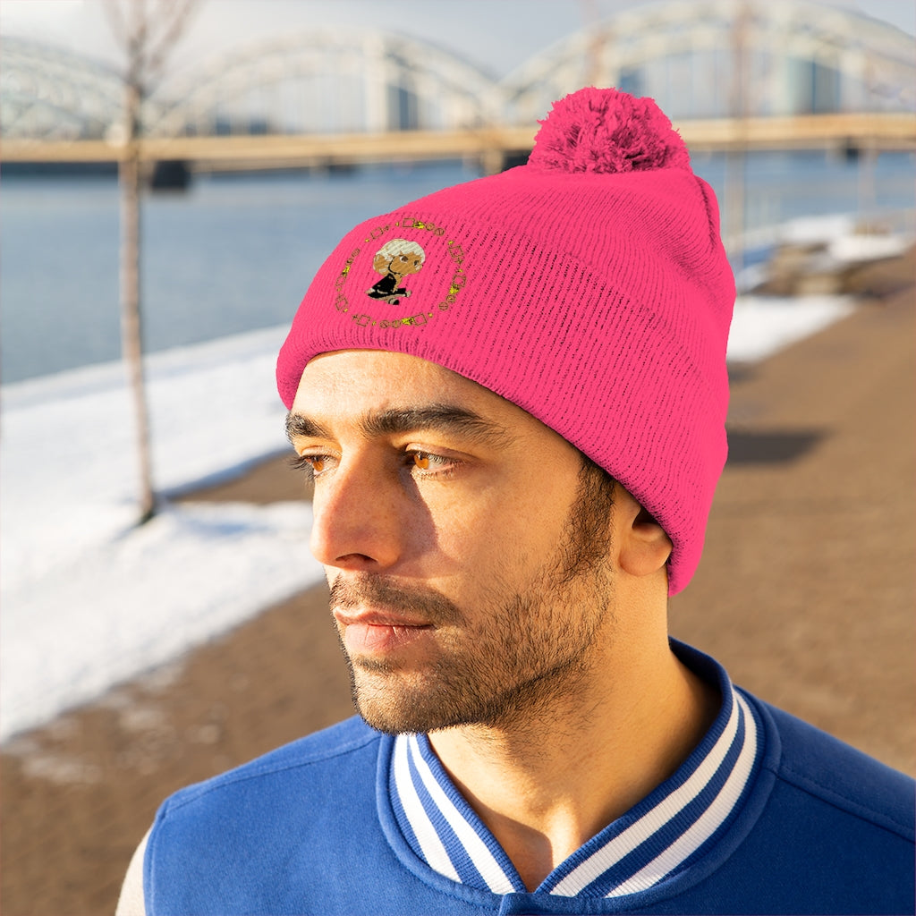 Logo Pom Pom Beanie