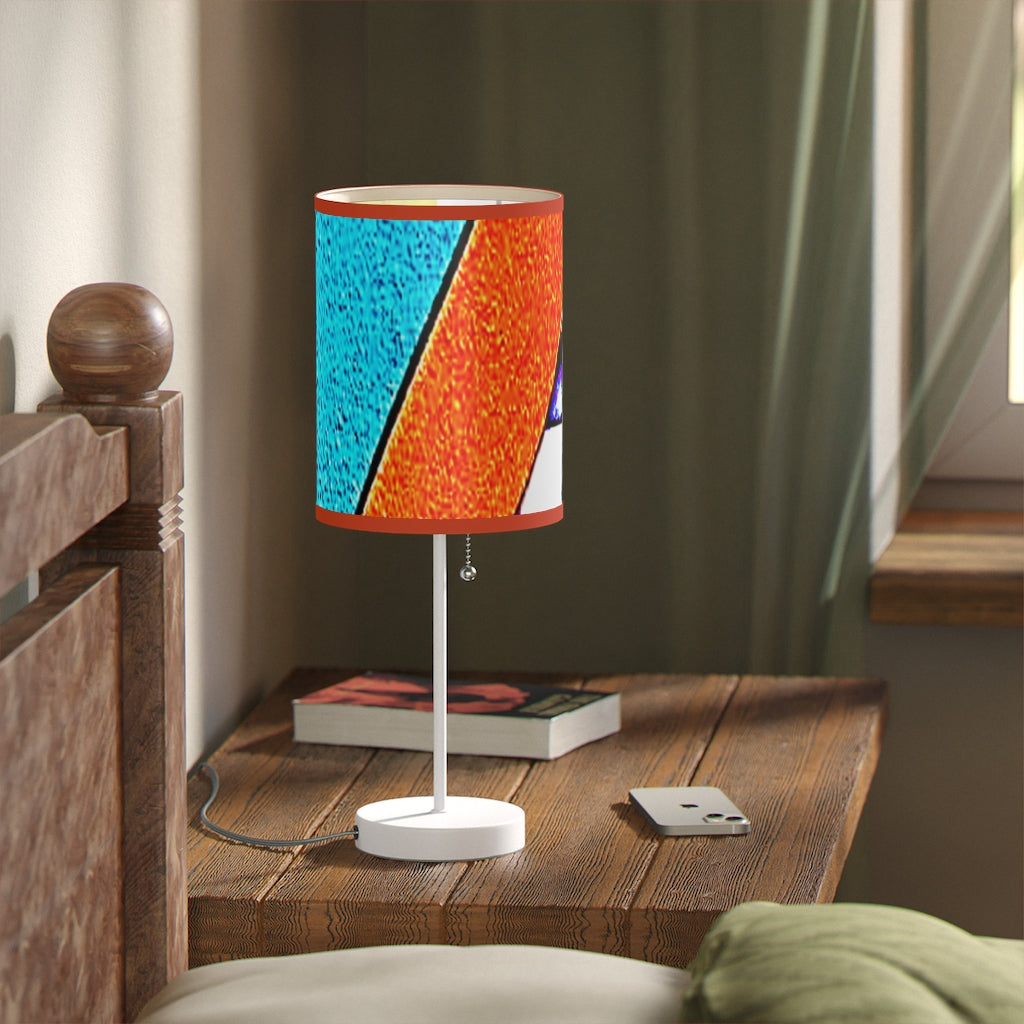 Abstract Lamp on a Stand, US|CA plug