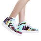 CDEJ Turquoise Marble High Top Unisex Sneaker