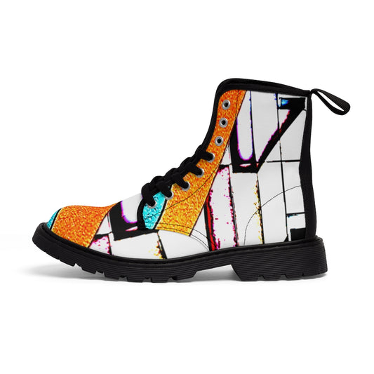Branded Women's Canvas Boots
