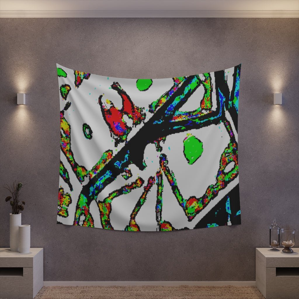 Painted Money Printed Wall Tapestry