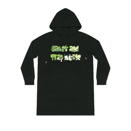 Graphic "Games and Trap Music"  Streeter Hoodie Dress