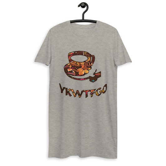 Graphic "Coffee" Organic cotton t-shirt dress