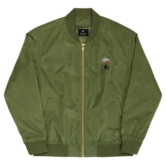 Branded Recycled bomber jacket