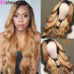 Body Wave HD Lace Front Wig 1B 30 Brown Blonde 13x4 Pre Plucked Brazilian Glueless Wigs For Women Human Hair Ombre Body Wave Wig