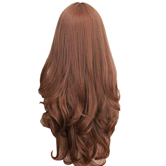 Women Fashion Long Curly Wavy Wig Cosplay Party Hair for Party Club