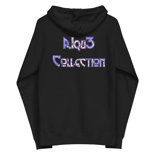 Riqu3 Collection fleece zip up hoodie
