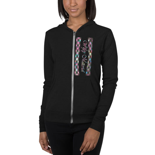 Graphic "Wifey" Unisex zip hoodie