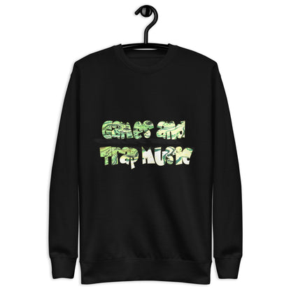 Graphic "Games and Trap Music" Unisex Premium Sweatshirt