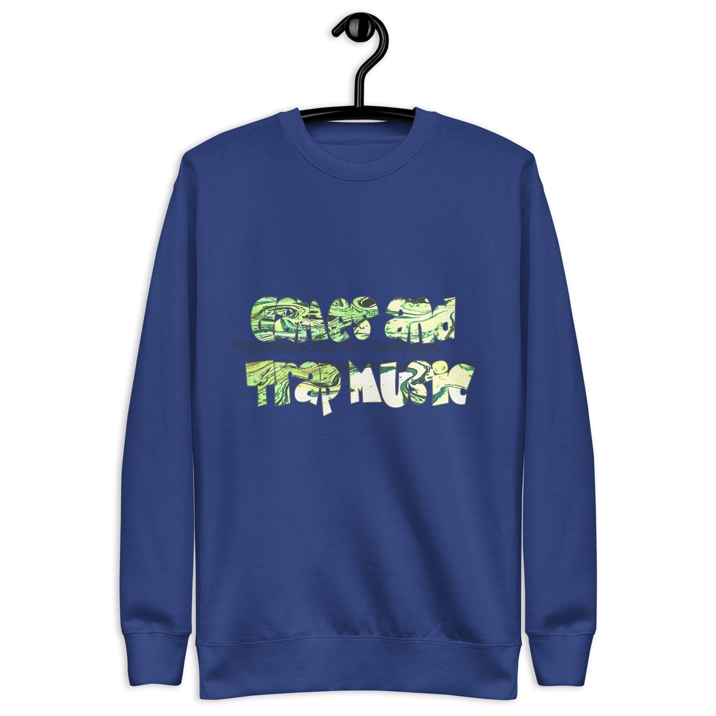 Graphic "Games and Trap Music" Unisex Premium Sweatshirt