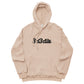 Branded Unisex sueded fleece hoodie